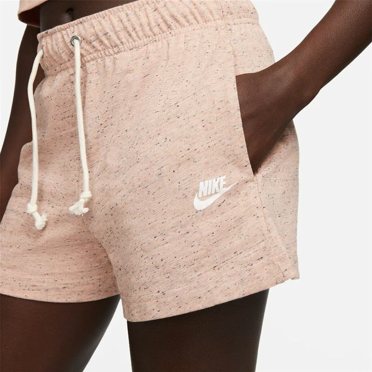 Pantaloni Scurți Sport pentru Damă Nike Gym Vintage Somon