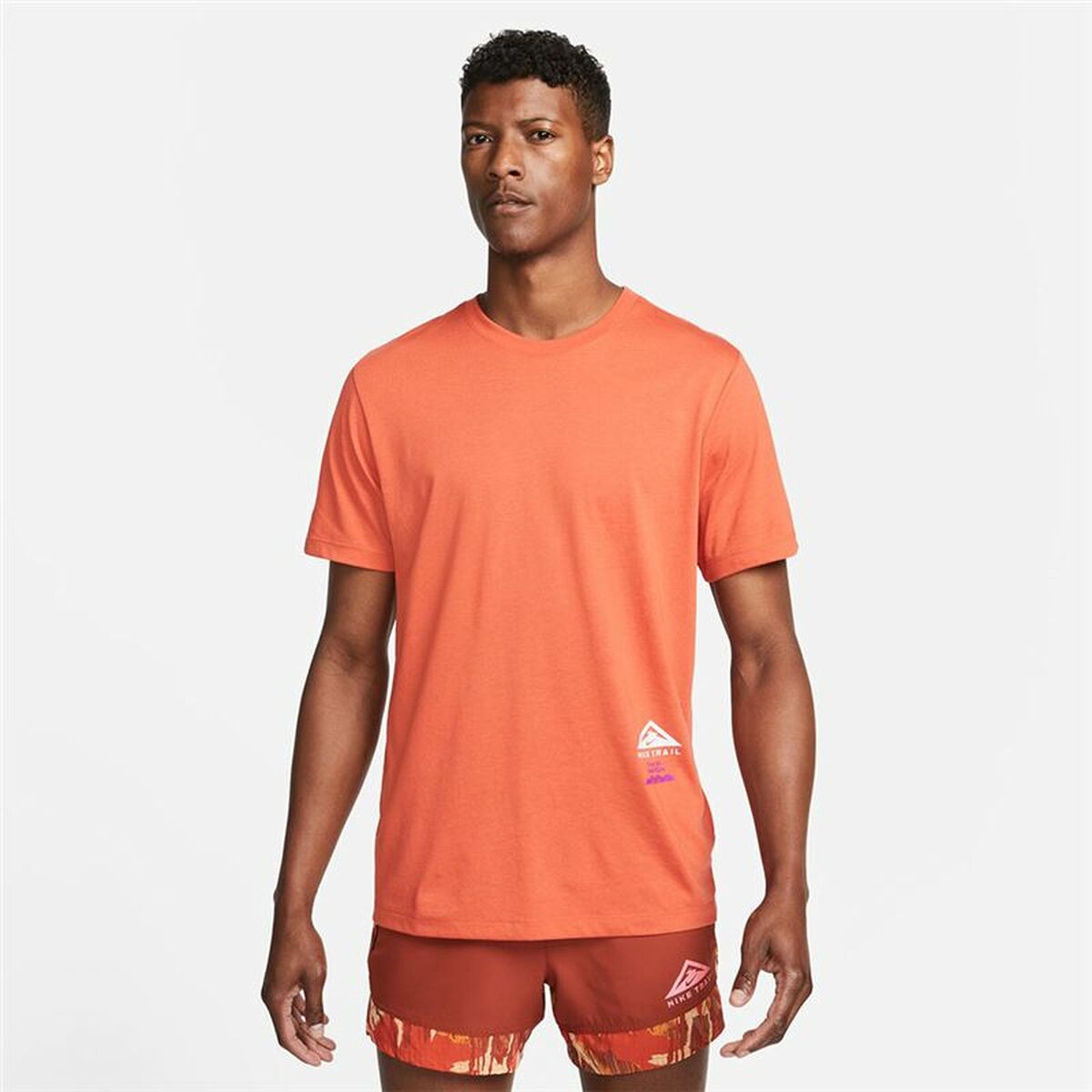Tricou cu Mânecă Scurtă Bărbați Nike DR7671-861 Portocaliu