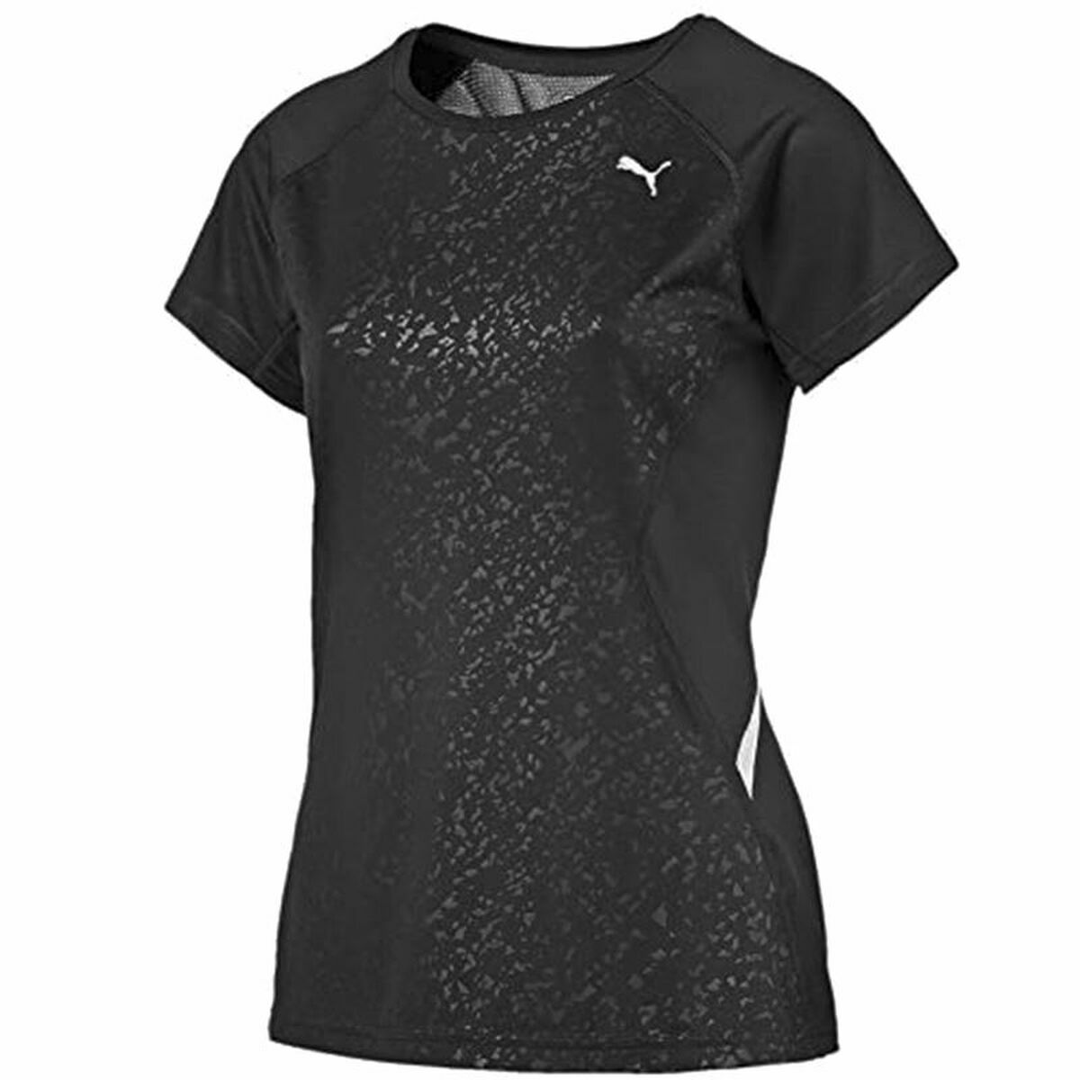 Tricou cu Mânecă Scurtă Femei Puma  Graphic Tee Negru