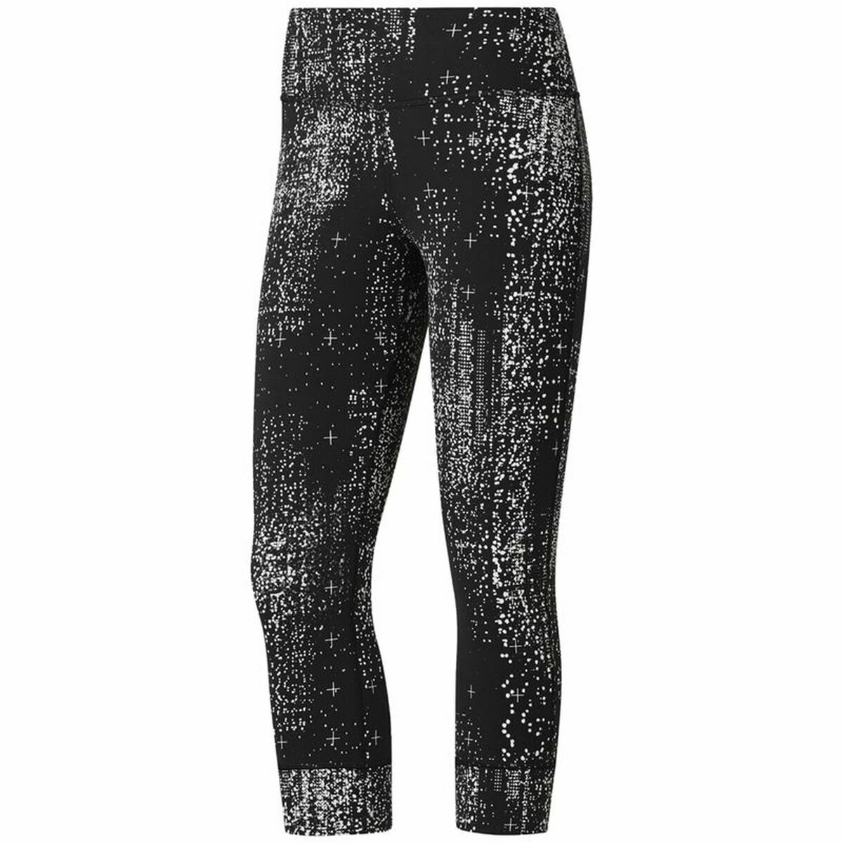 Colanți Sport de Damă Reebok Lux 3/4 Negru