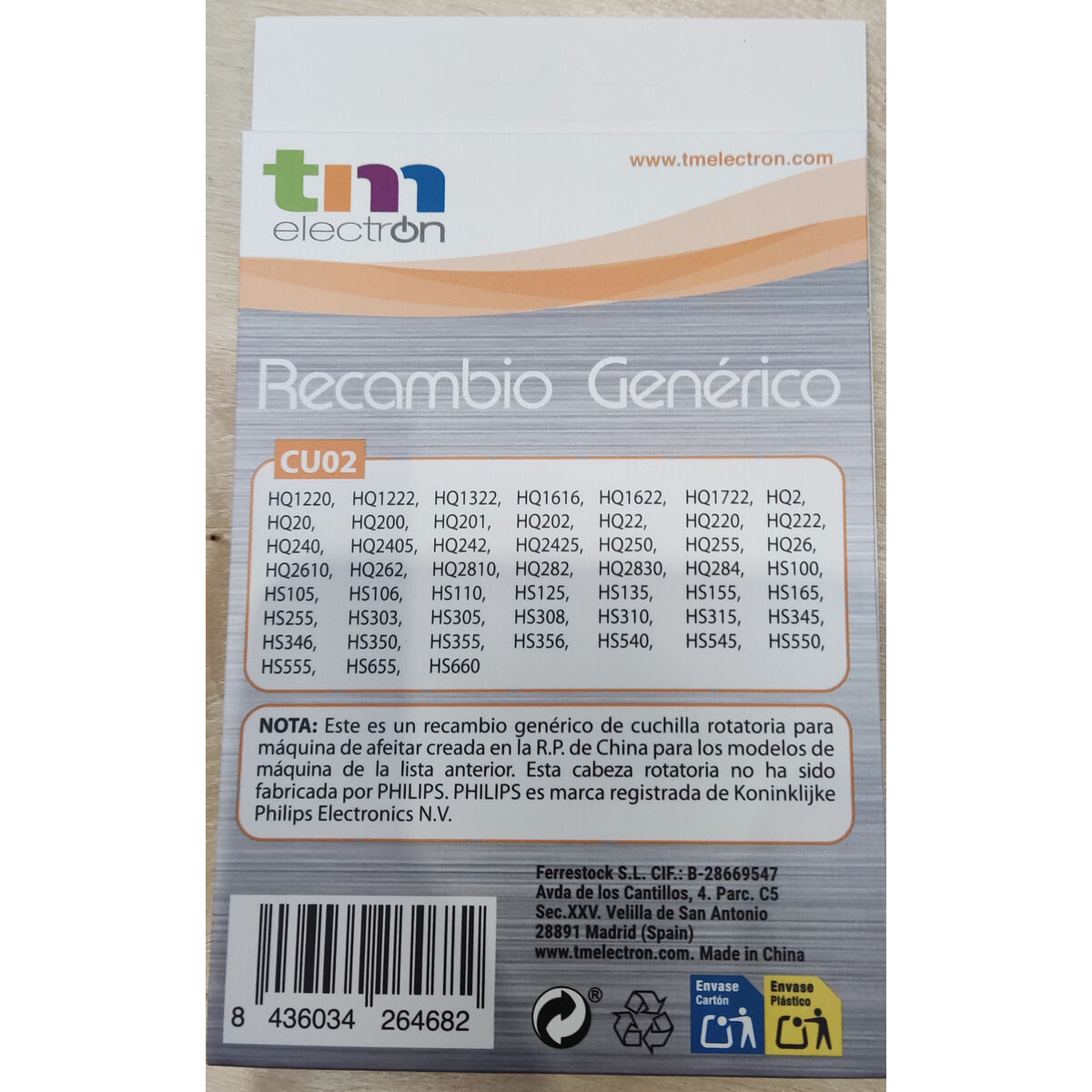 Cap de Schimb TM Electron