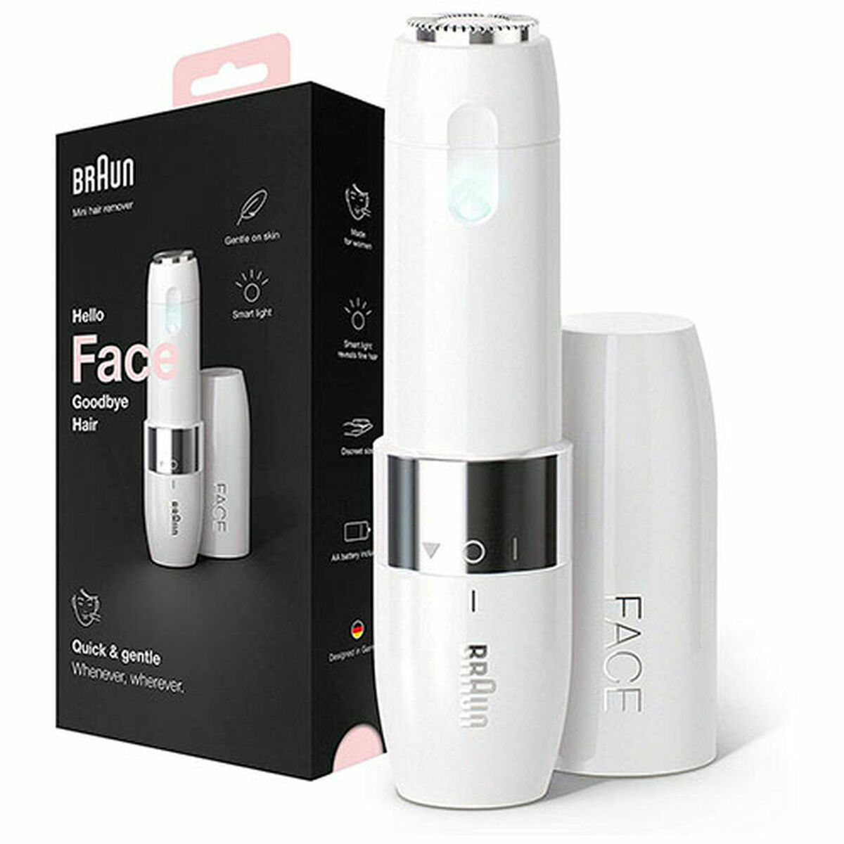 Epilator facial Braun 81722463 Alb