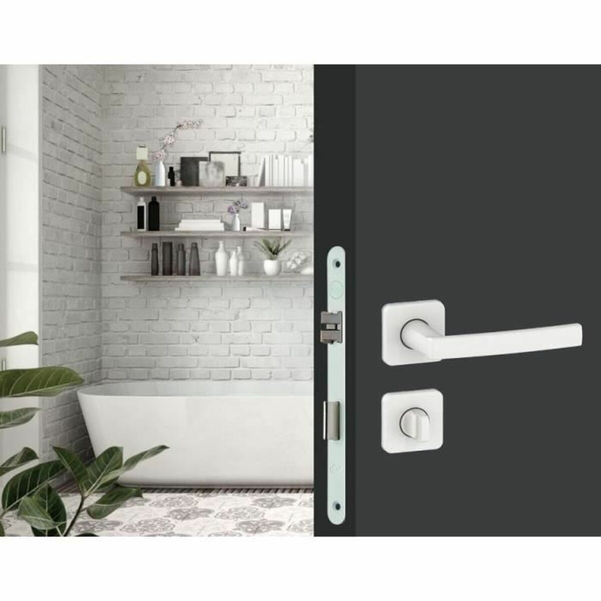 Încuietoare de mortar Yale 6,2 x 2 x 23 cm Oțel