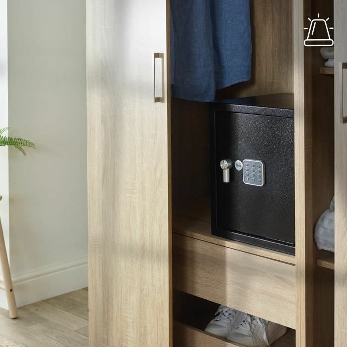 Seif cu încuietoare electronică Yale Negru 40 L 39 x 35 x 36 cm Oțel inoxidabil