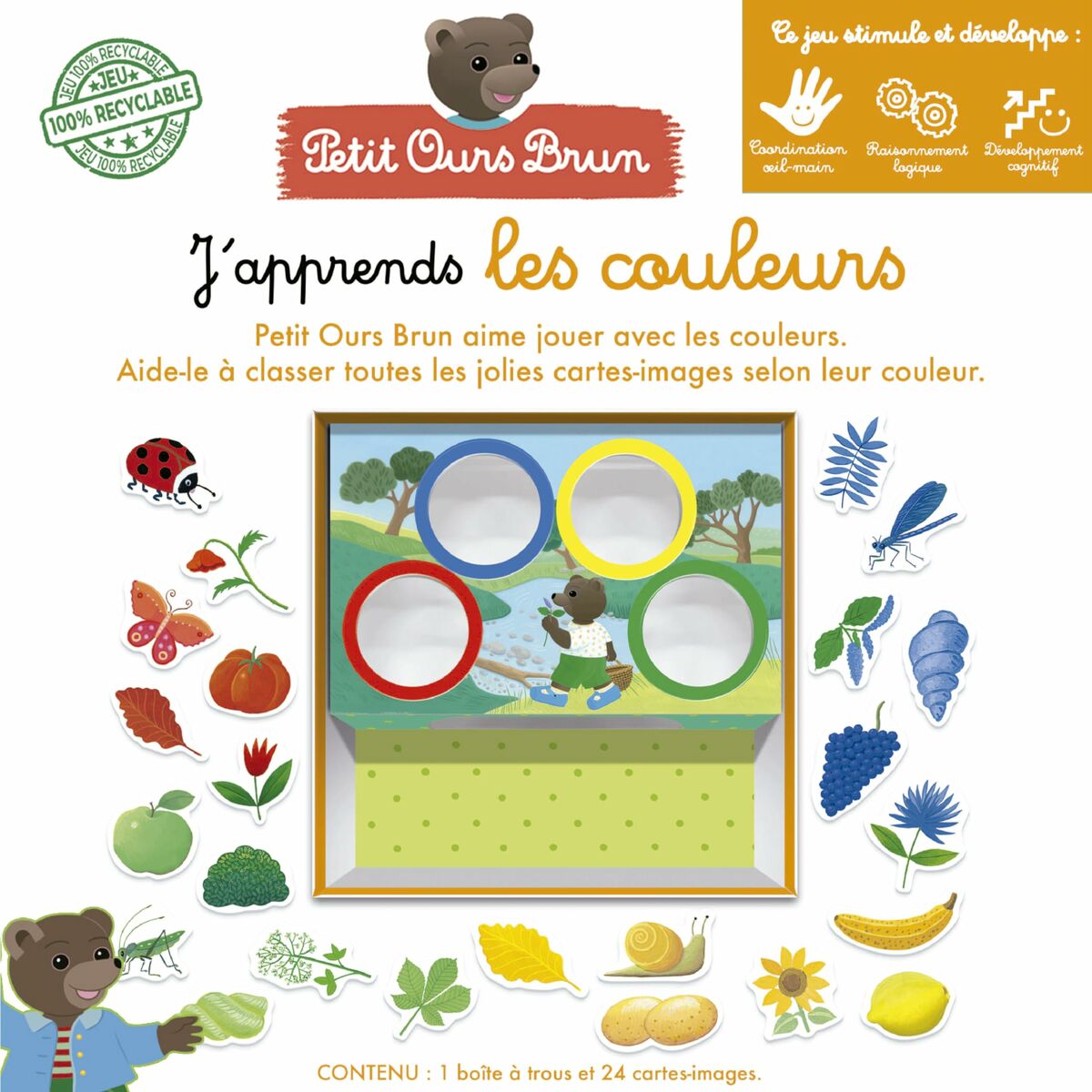 Joc Educativ Educa J´apprends les couleurs (FR)