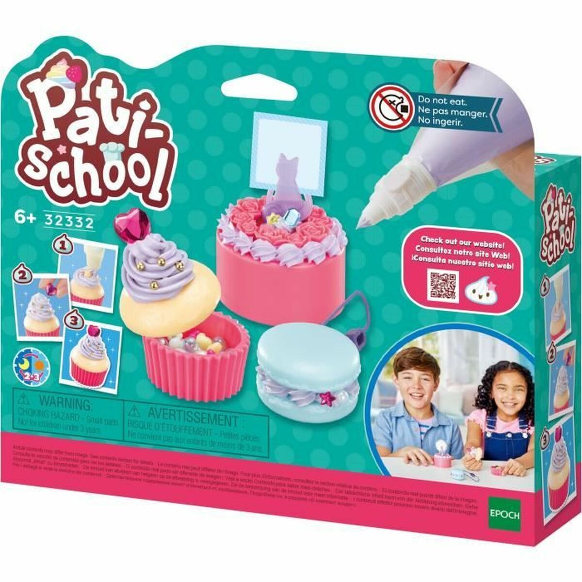 Set de Lucru Manual EPOCH D'ENFANCE Pati School Cakes