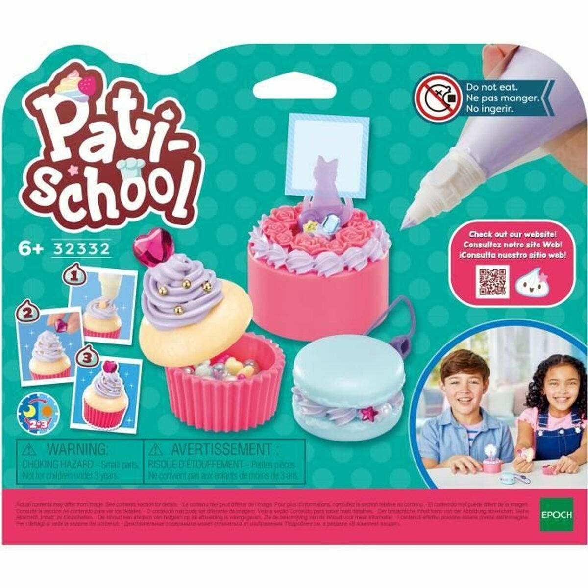 Set de Lucru Manual EPOCH D'ENFANCE Pati School Cakes