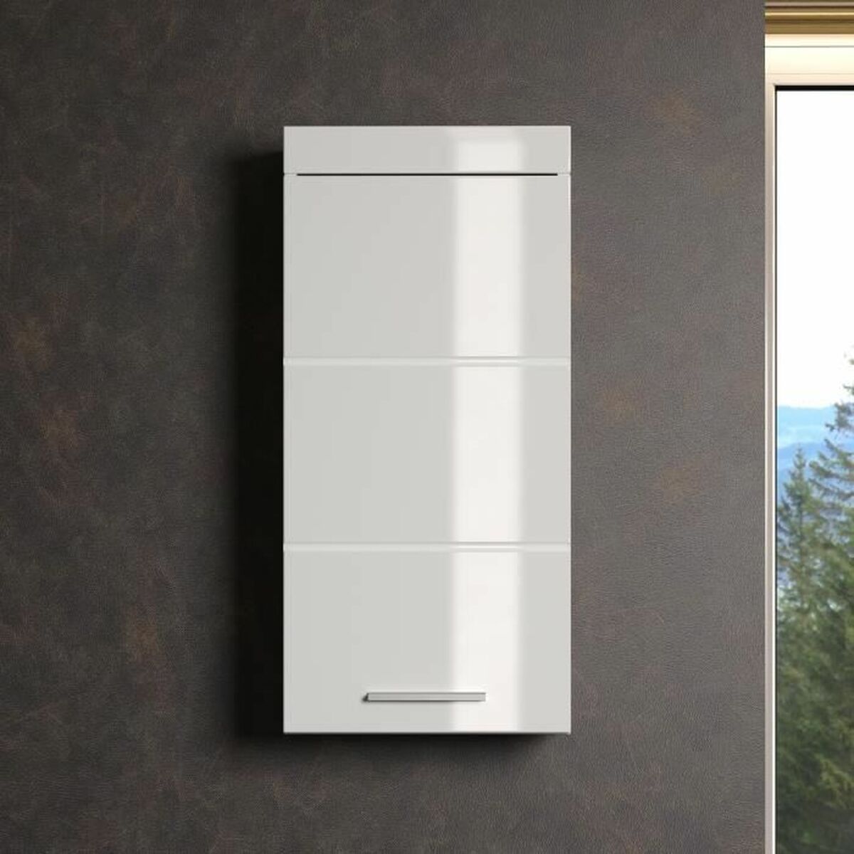 Raft de Baie Trendteam Amanda Alb 37 x 77 x 23 cm