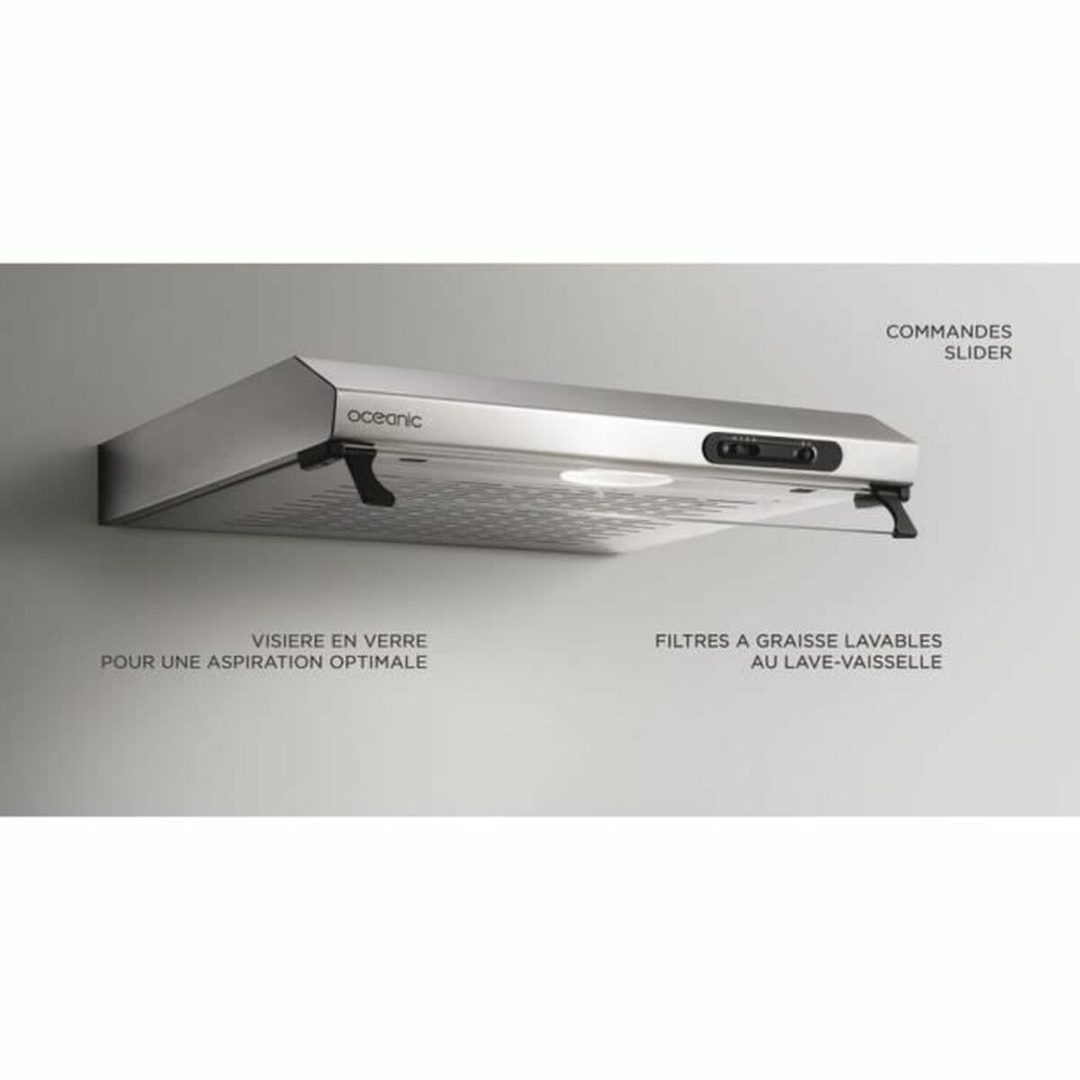 Hotă Convențională Oceanic OCEAHC205S Gri 205 m3/h