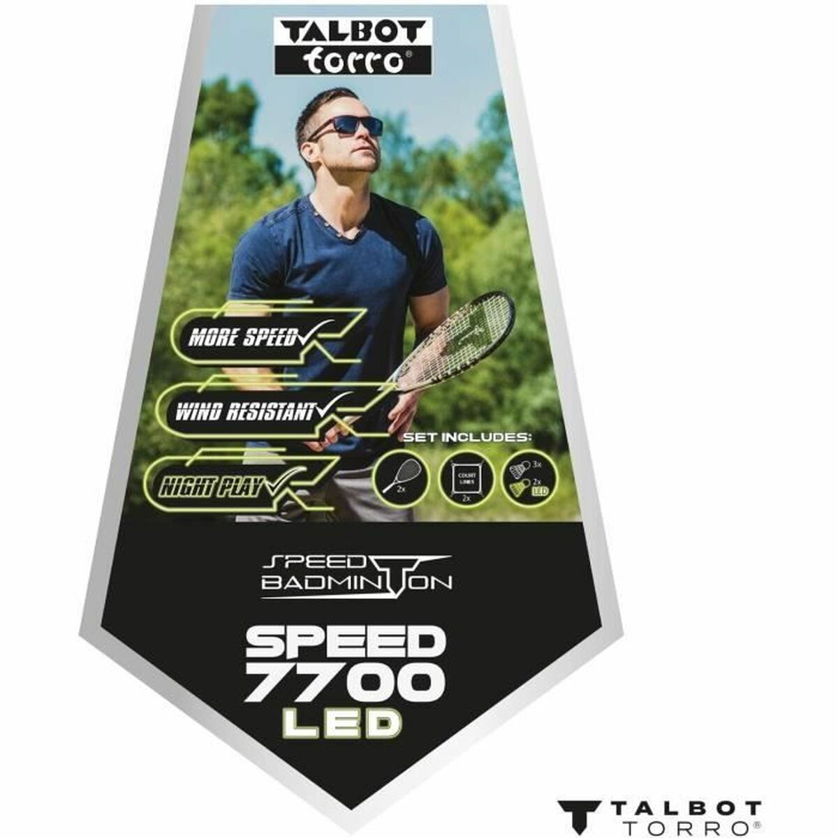 Paletă de badminton Schildkröt