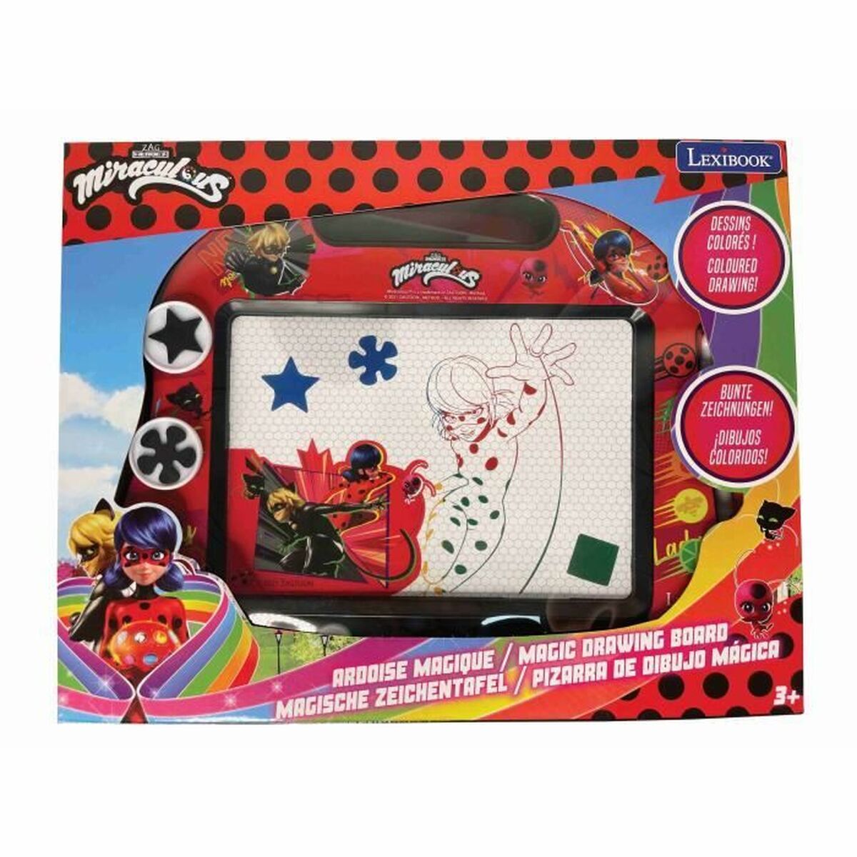 Tablă Magică Lexibook MIRACULOUS