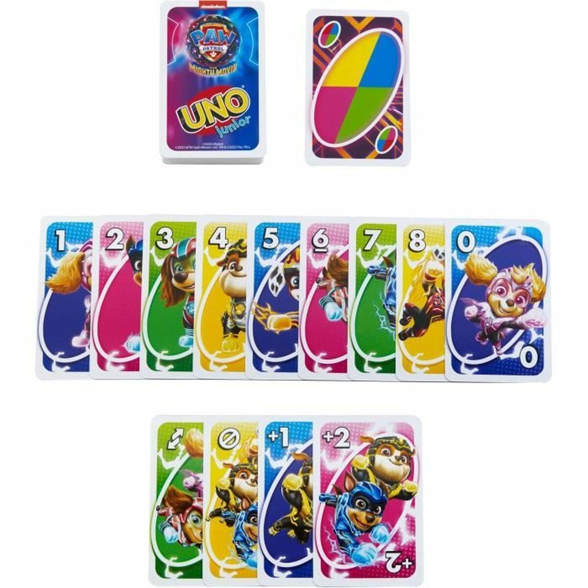 Joc de Masă Mattel Uno Junior Paw Patrol 10 x 2 x 15 cm