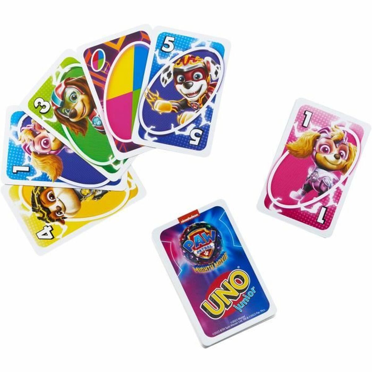 Joc de Masă Mattel Uno Junior Paw Patrol 10 x 2 x 15 cm