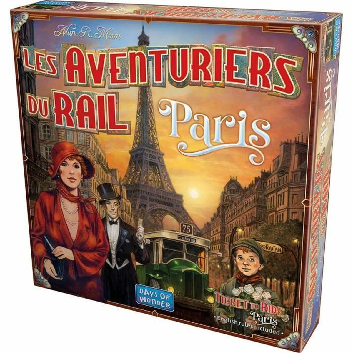 Joc de Masă Asmodee Les Aventuriers du Rail - Paris