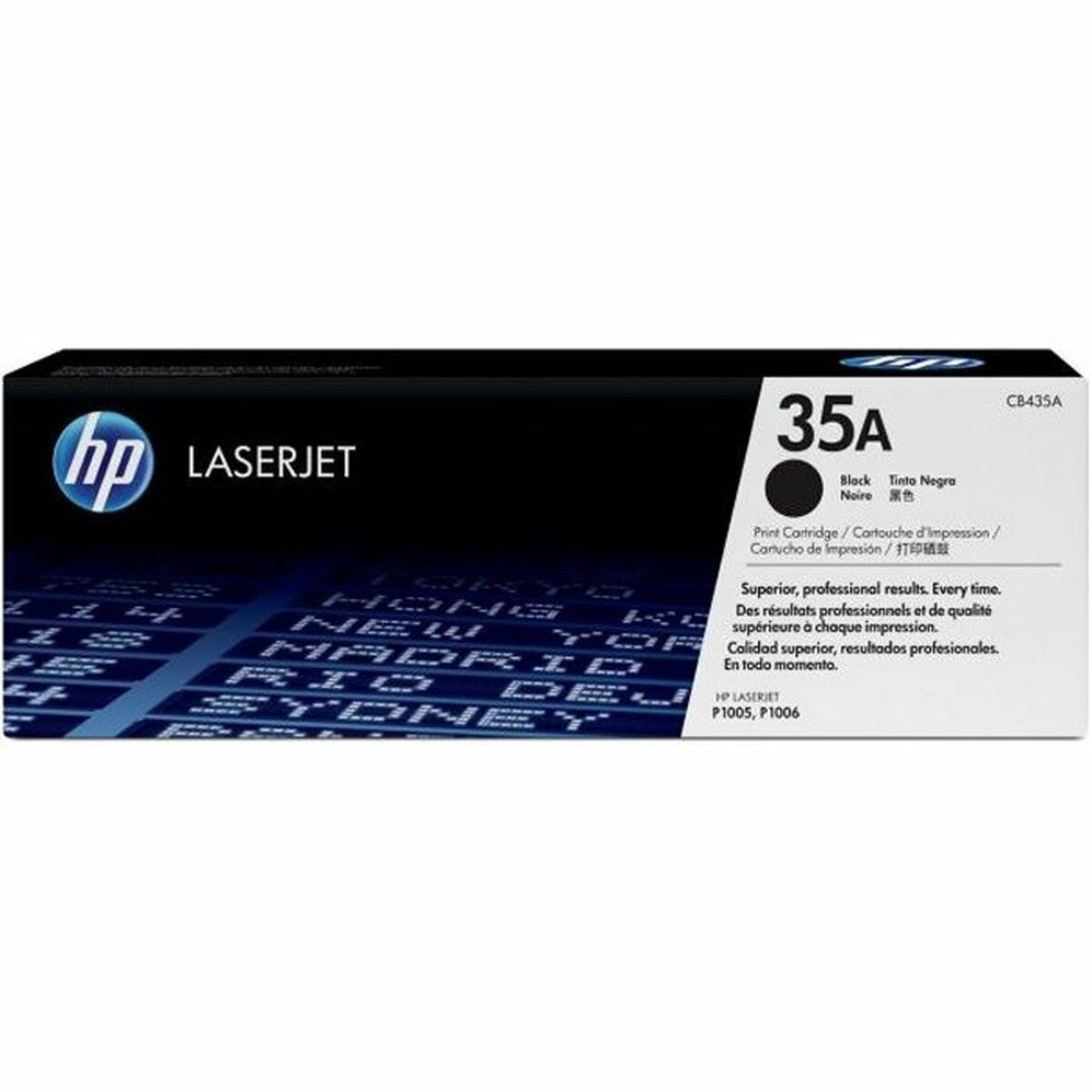 Toner Original HP 35A Negru