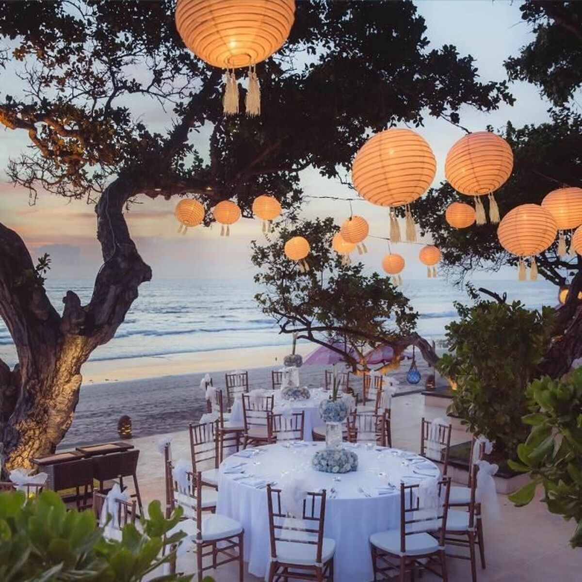 Set de felinare Lumisky HIMALAYA Bej Ø 30 cm 3 Piese