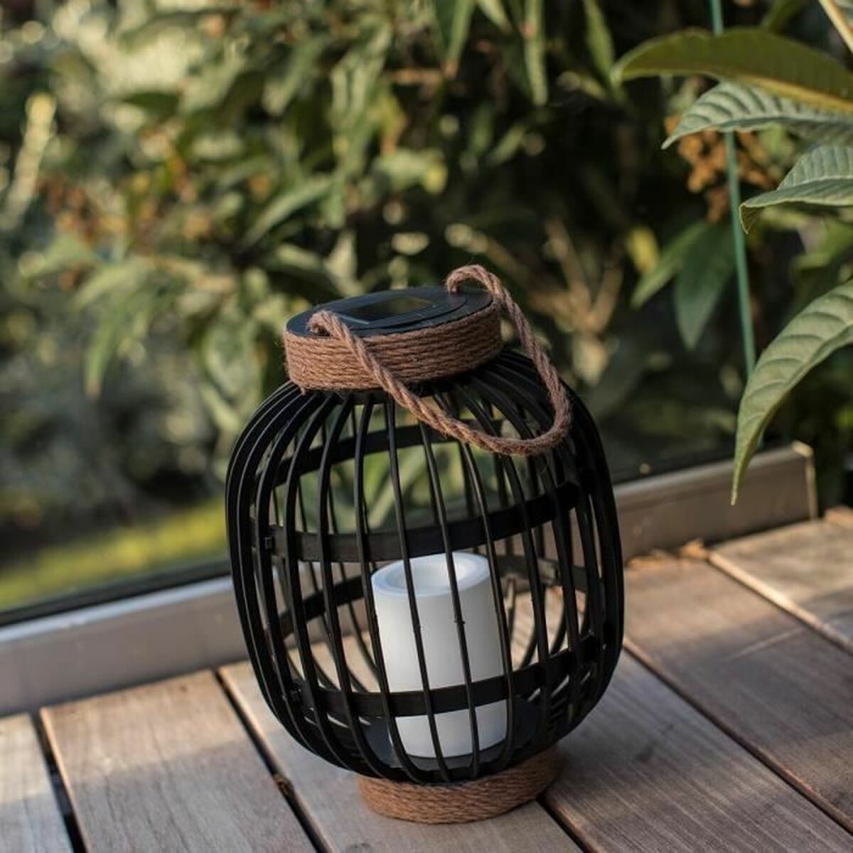 Felinar Lumisky Negru