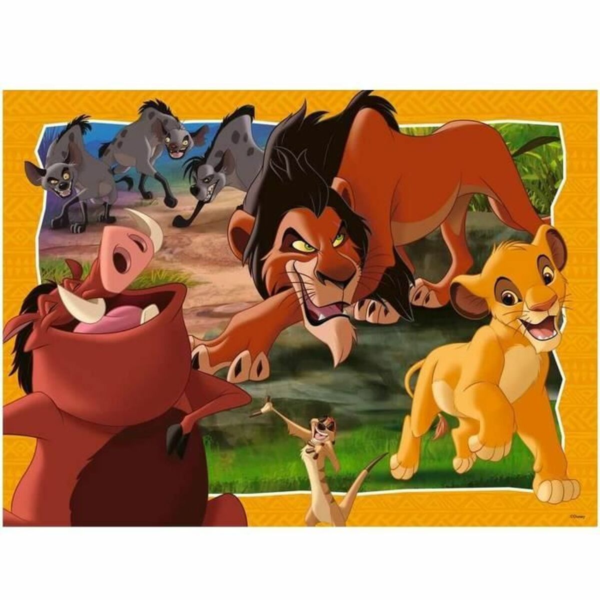 Puzzle Ravensburger lion king 200 Piese (1 Unități)