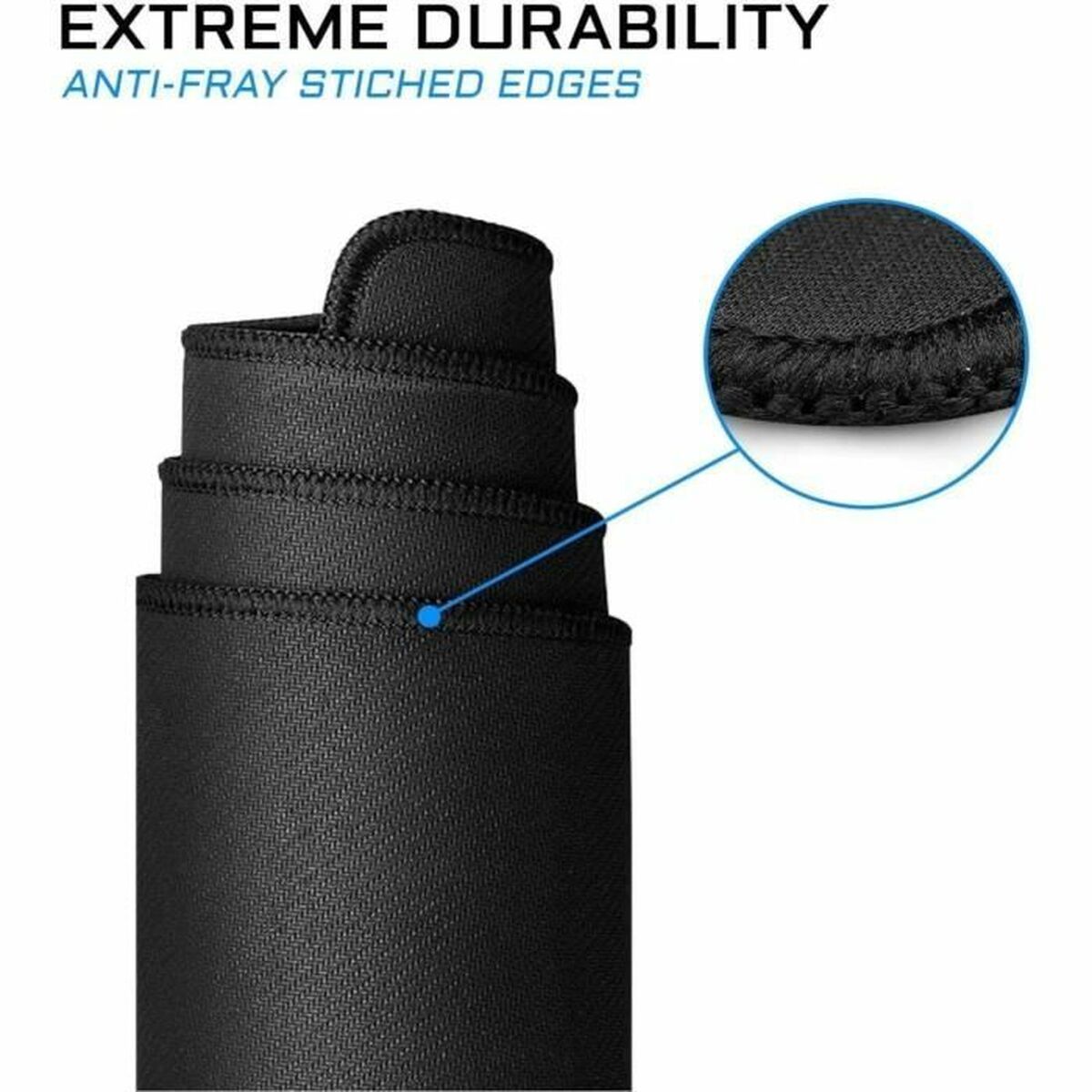 Covoraș de șoarece The G-Lab Pad SELENIO Negru