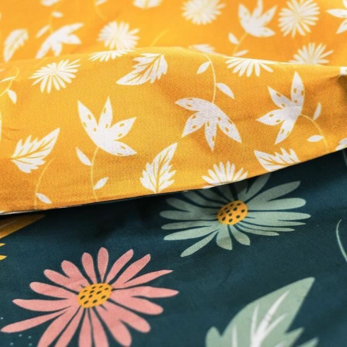 Set husă de pătură TODAY Albastru 260 x 240 cm 3 Piese