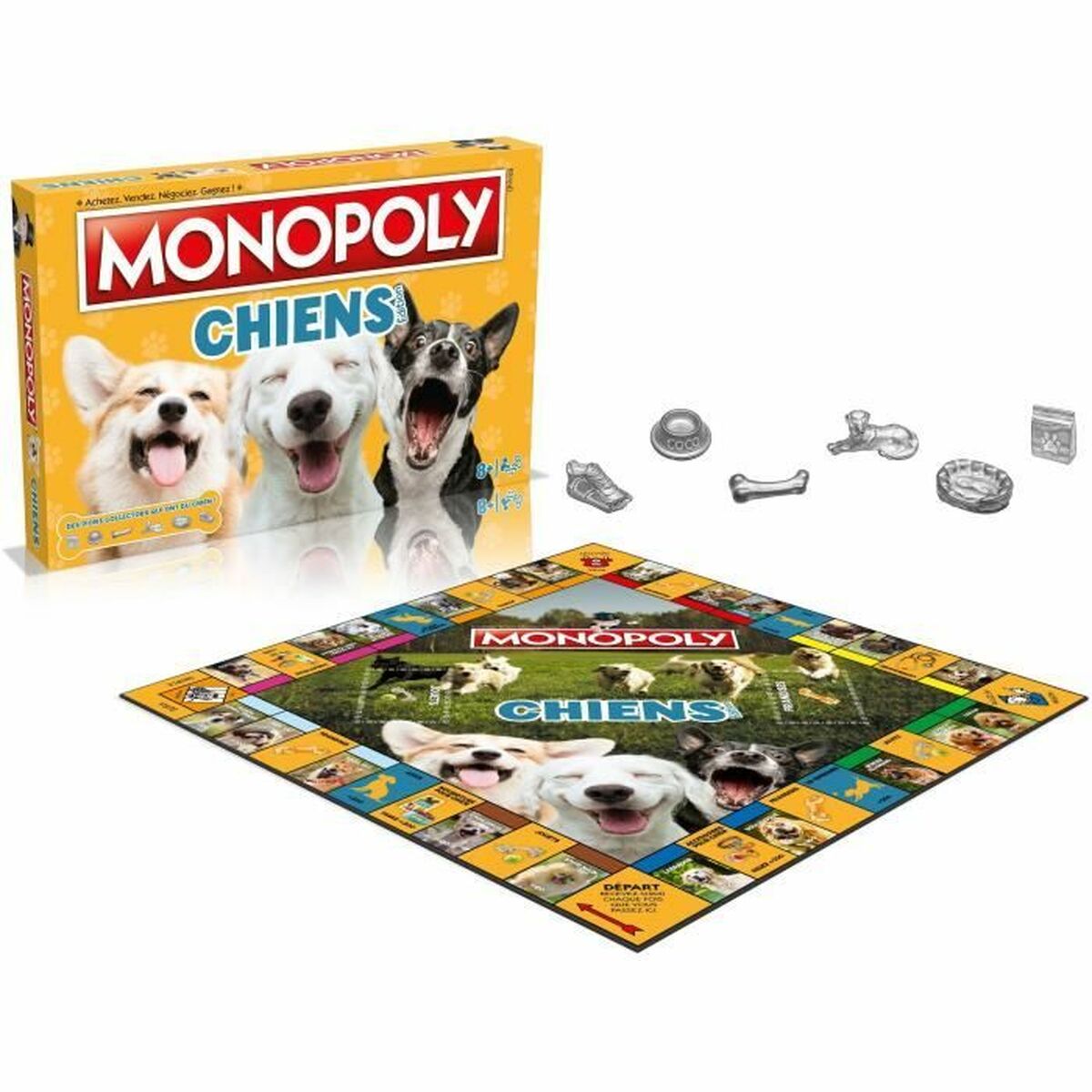Joc de Masă Winning Moves Monopoly Chiens