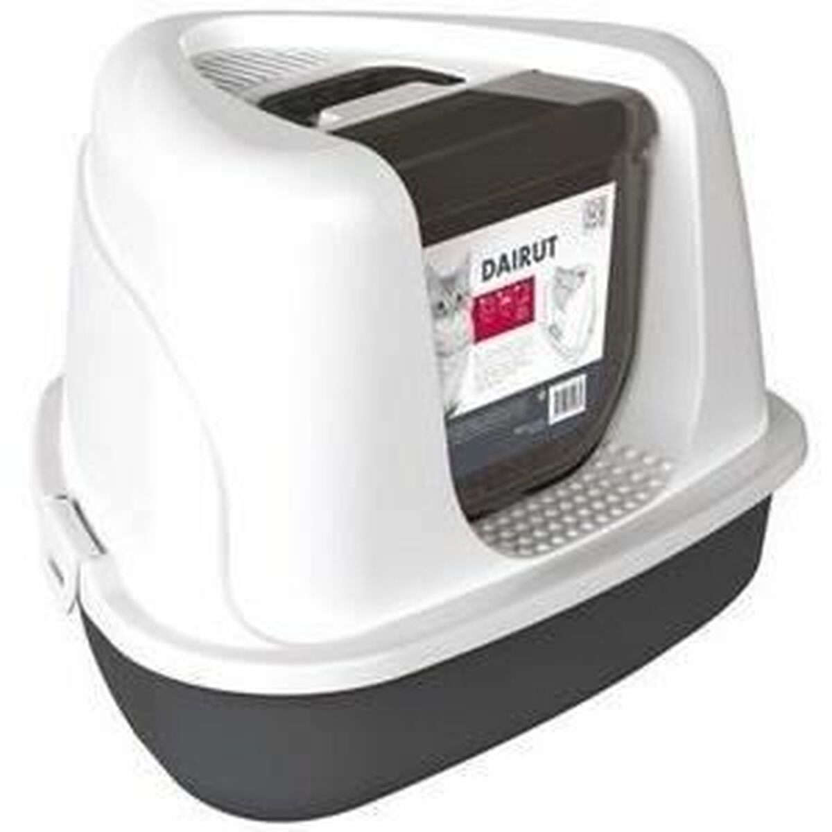 Nisip pentru pisici MPETS DAIRUT Alb Negru 50 x 42 x 36 cm