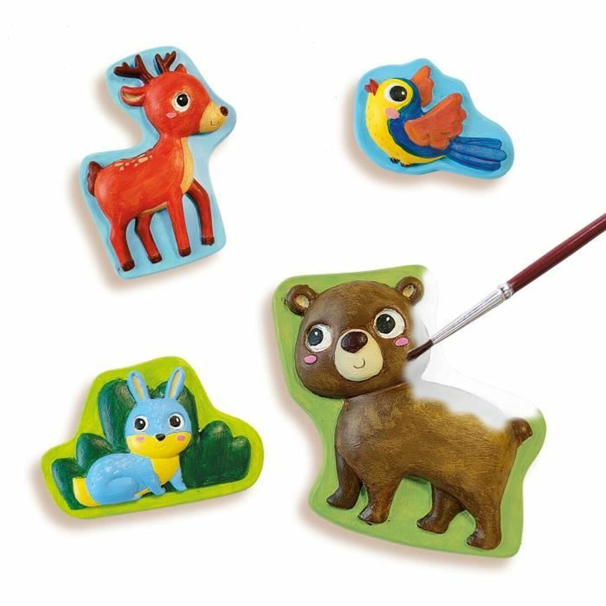 Set pentru desen SES Creative Forest animals