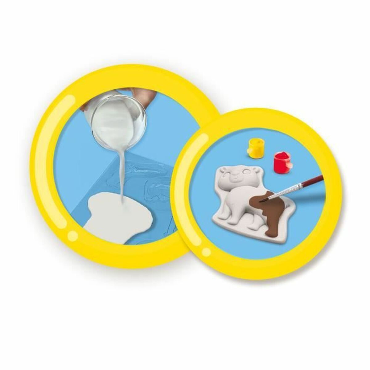 Set pentru desen SES Creative Forest animals