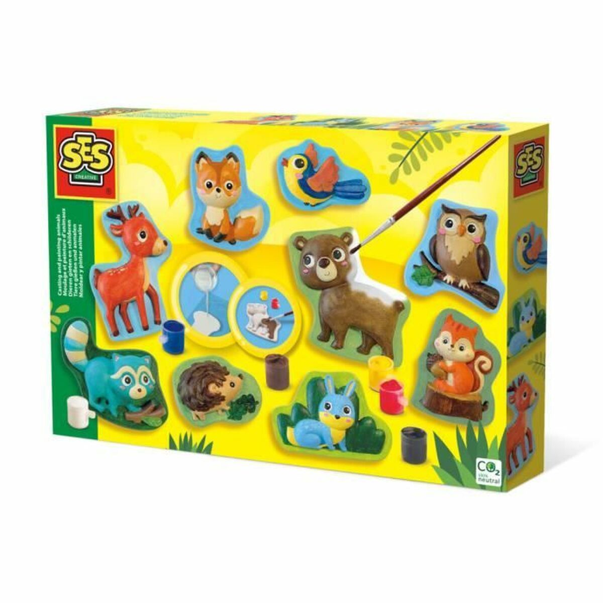 Set pentru desen SES Creative Forest animals