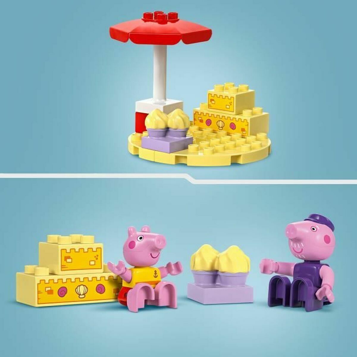 Set de Construcție Lego Peppa Pig's Boat Trip Multicolor