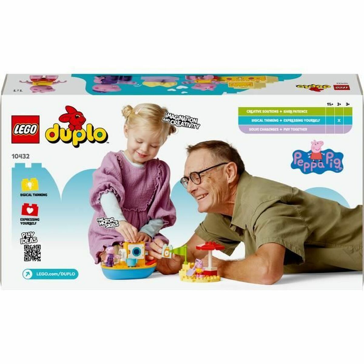 Set de Construcție Lego Peppa Pig's Boat Trip Multicolor