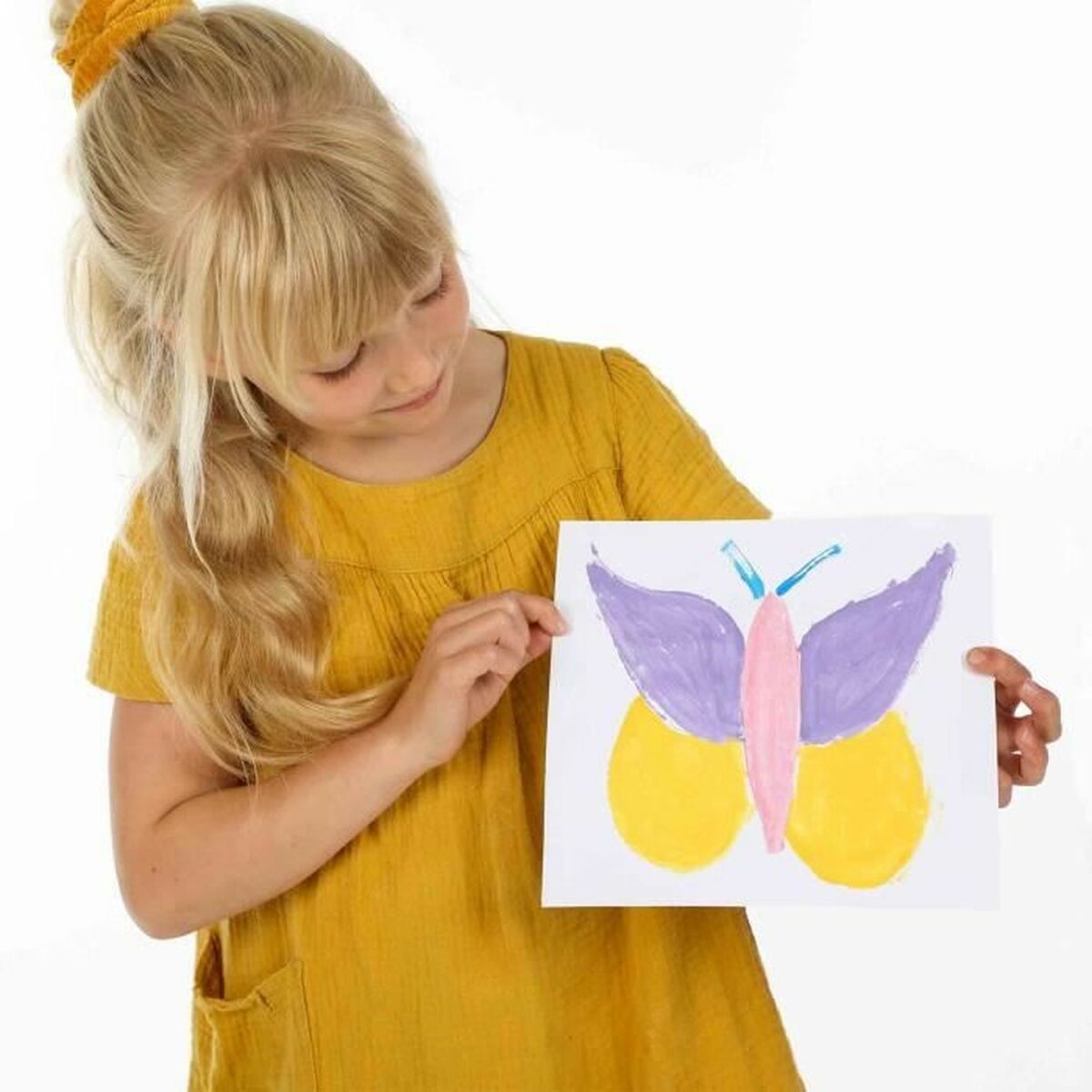 Set de pictură în guașă SES Creative 6 Piese