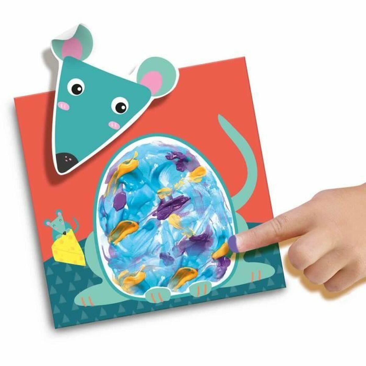 Set pentru desen SES Creative Finger painting