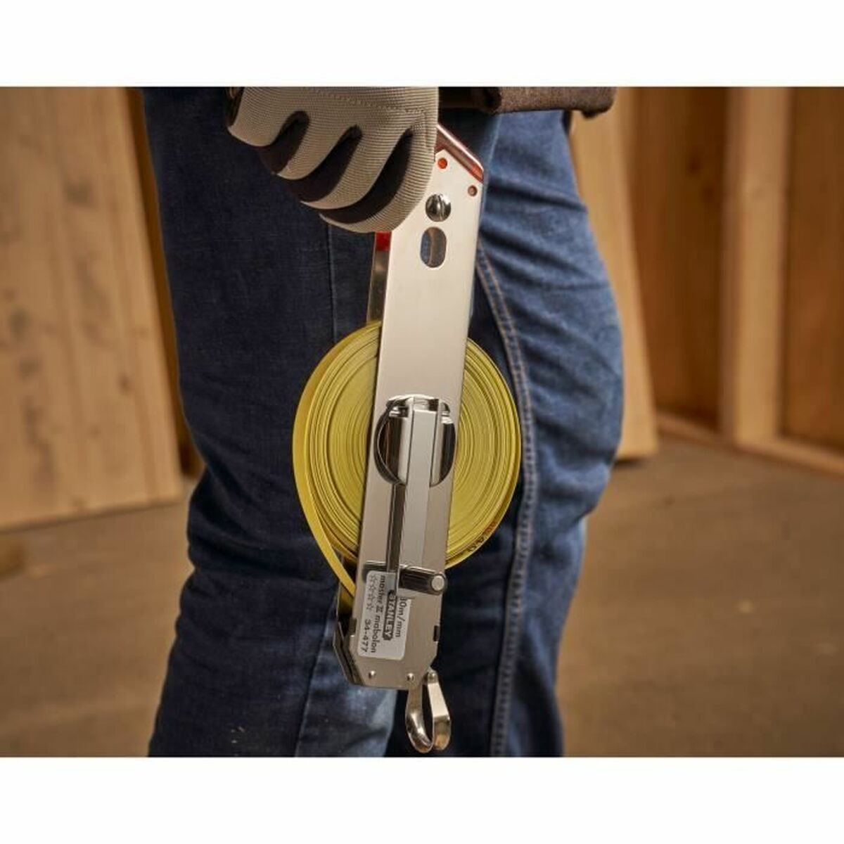 Ruletă Stanley Alamă (30 m)