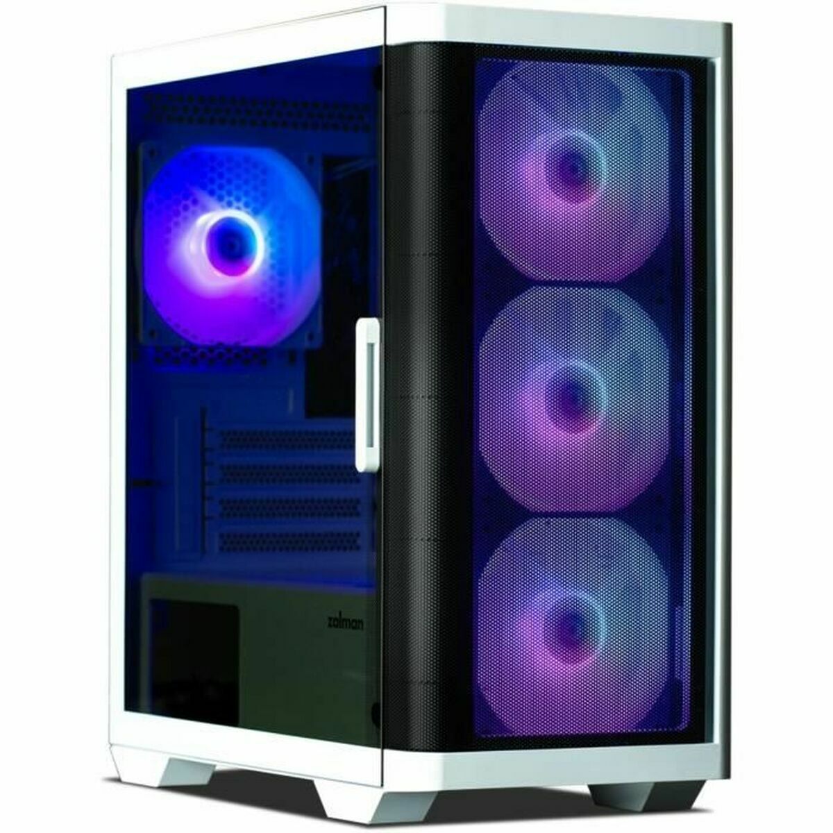 Unitate Semi-tower ATX Zalman M4 Alb Negru