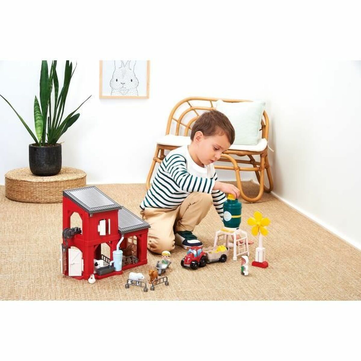 Set de Construcție Ecoiffier Eco Farm