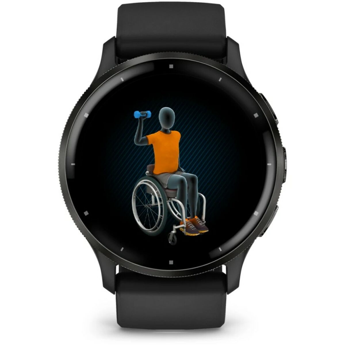 Smartwatch GARMIN Negru 1,4"