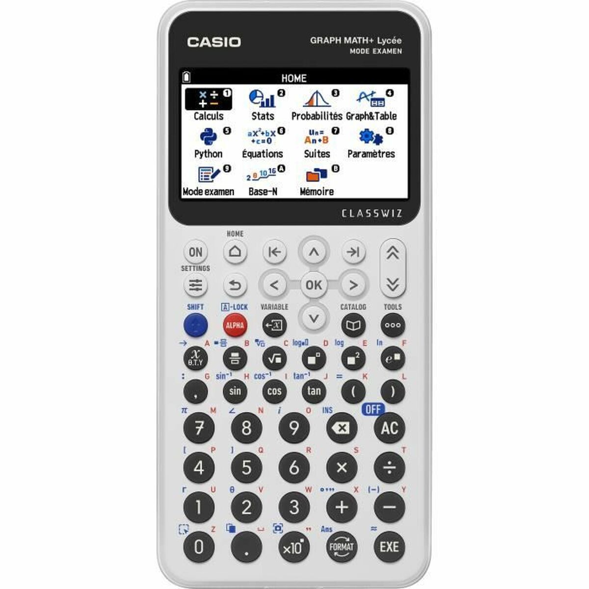 Calculator științific Casio Alb