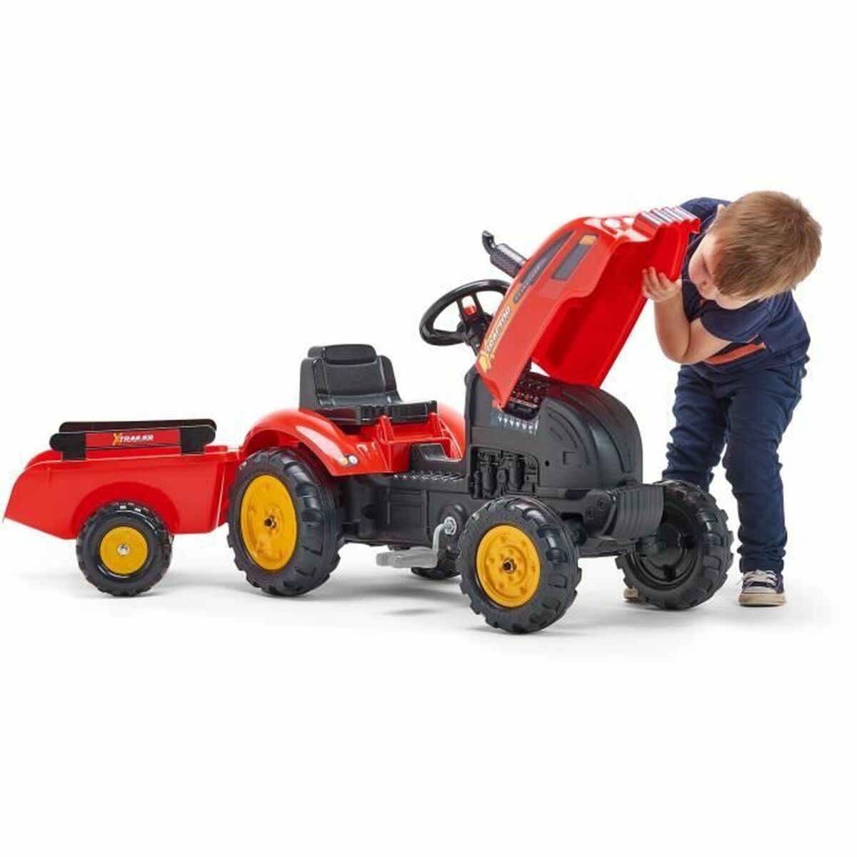 Tractor cu Pedale Falk 2046AB rouge