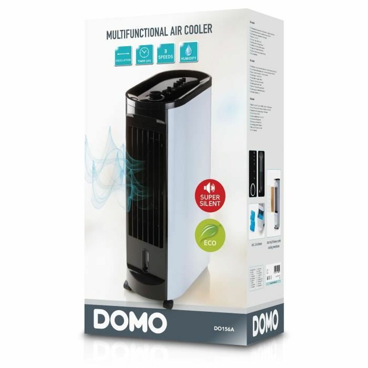 Termoventilator Portabil DOMO DO156A Alb