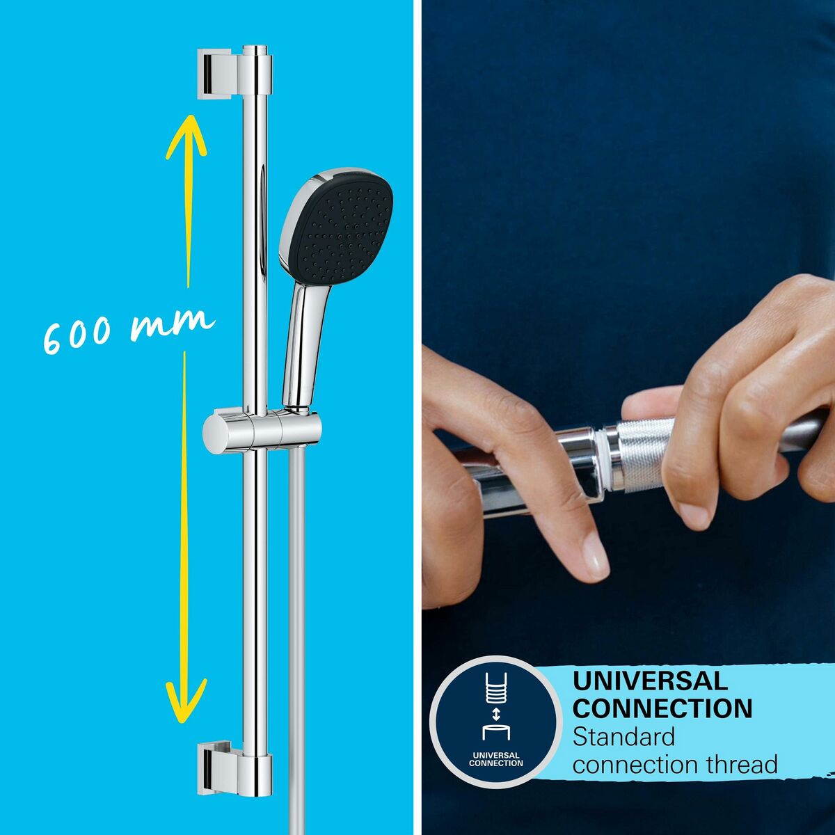 Coloana de dus Grohe Vitalio Comfort 110 26398001 Metal