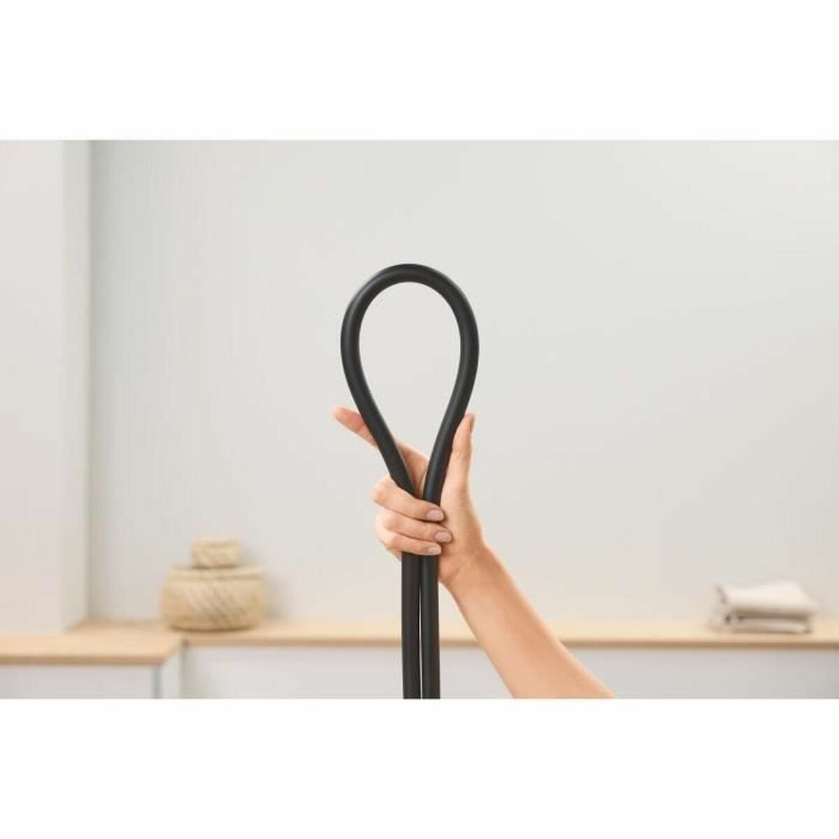 Furtun de duș Grohe Negru Negru mat Plastic