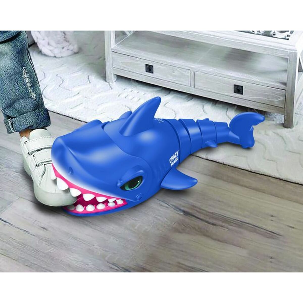 Mașină Teleghidată Lexibook RC Shark - Crazy Shark Albastru Multicolor