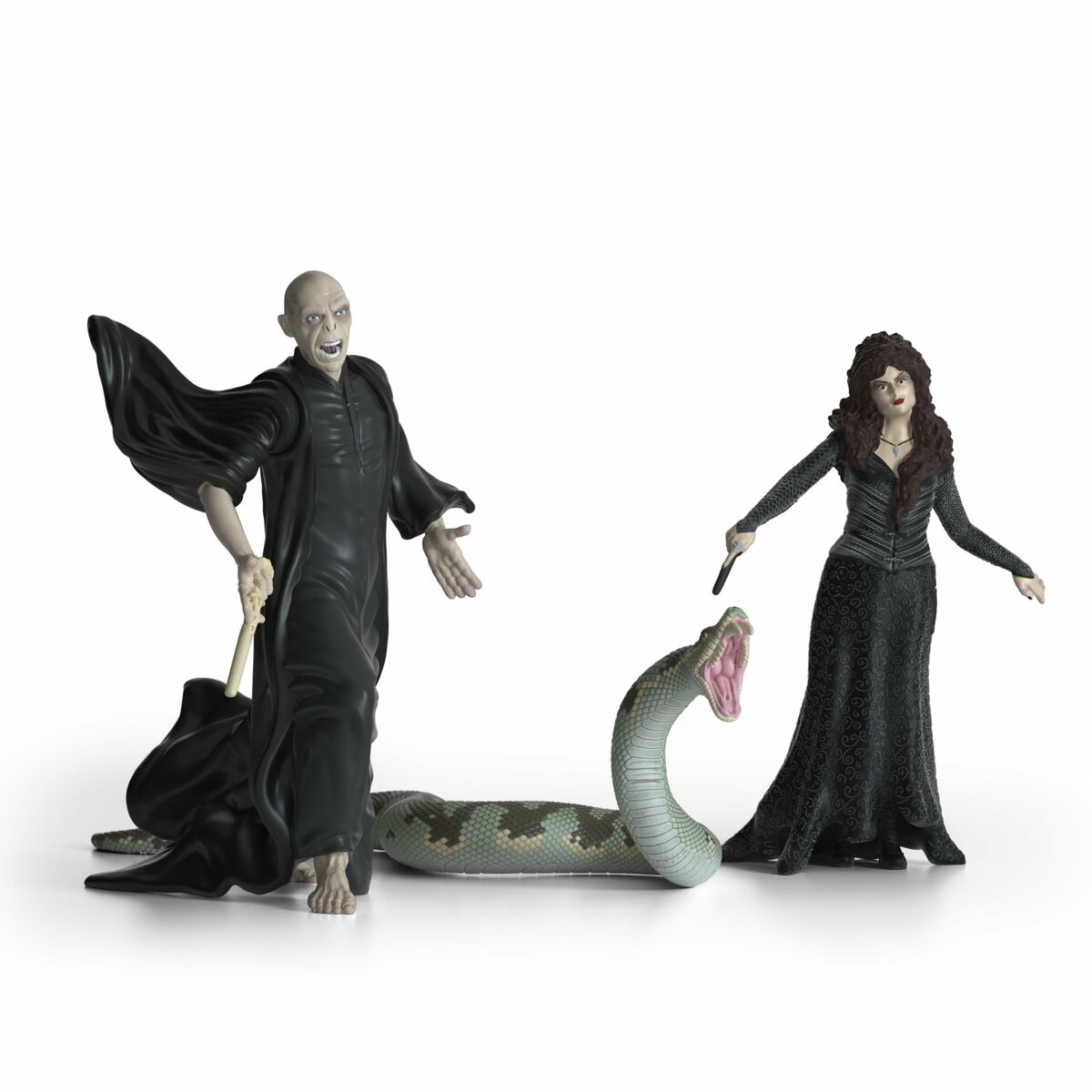 Figurine de Acțiune Schleich Voldemort, Nagini and Bellatrix (3 Unități)