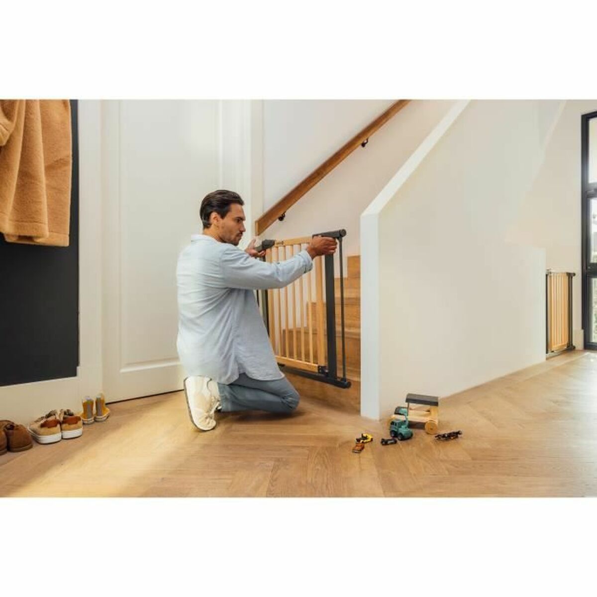 Extensii de barieră Safety 1st Gri Metal