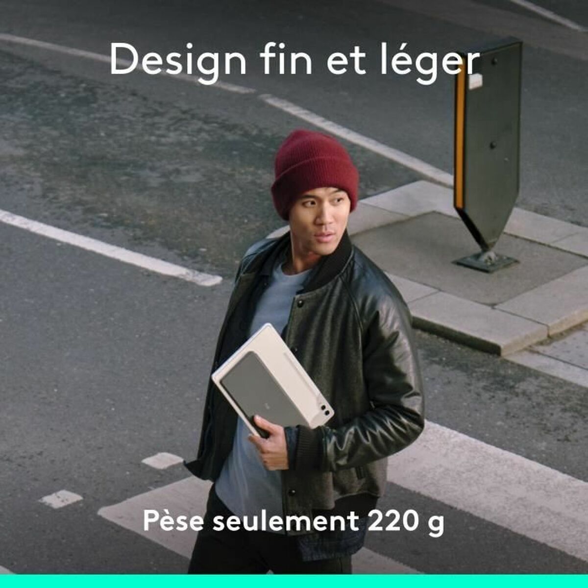 Husă pentru Tabletă și Tastatură Logitech Keys-to-Go 2 Gri Graphite