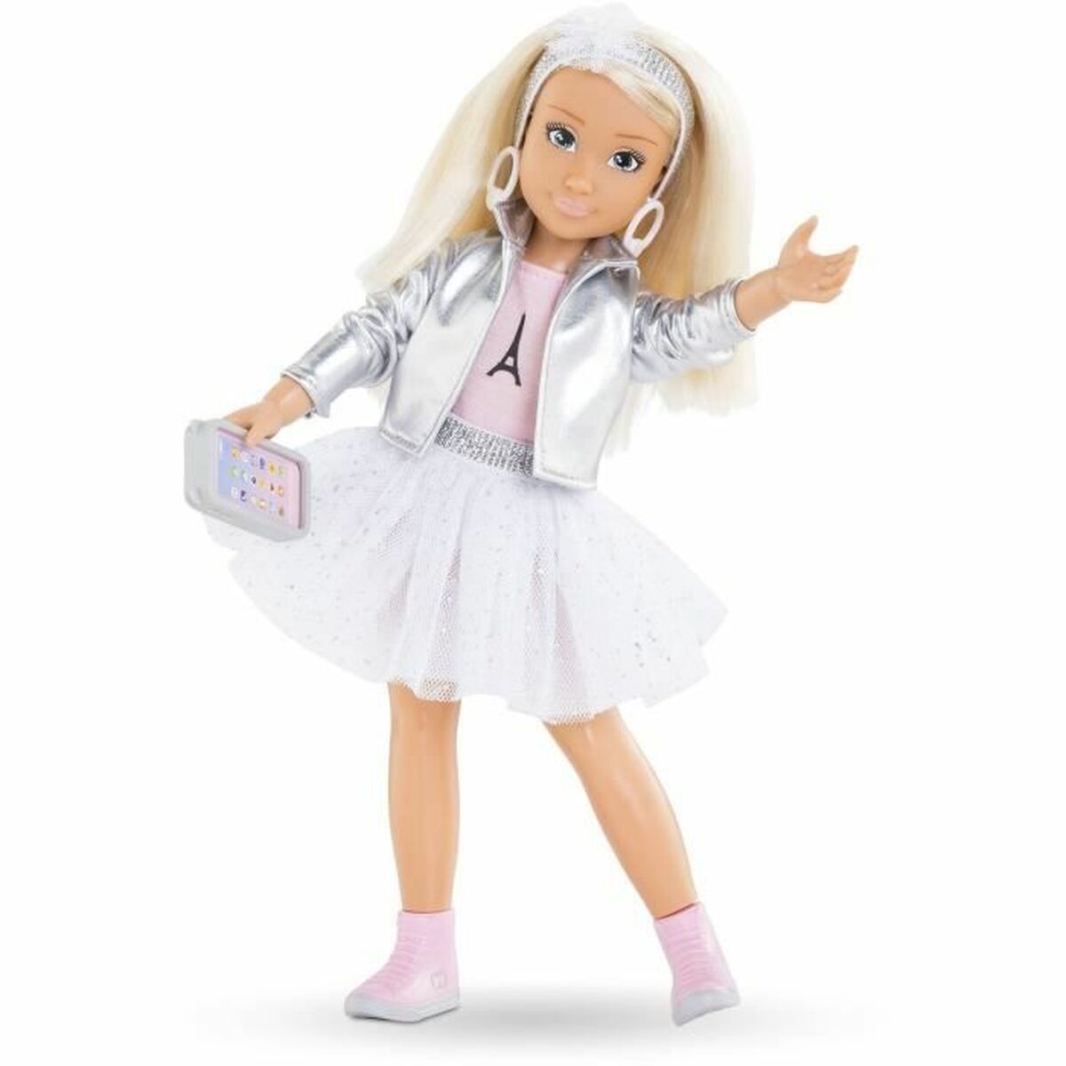 Păpușă bebeluș cu accesorii Corolle Valentine Fashion Week Paris