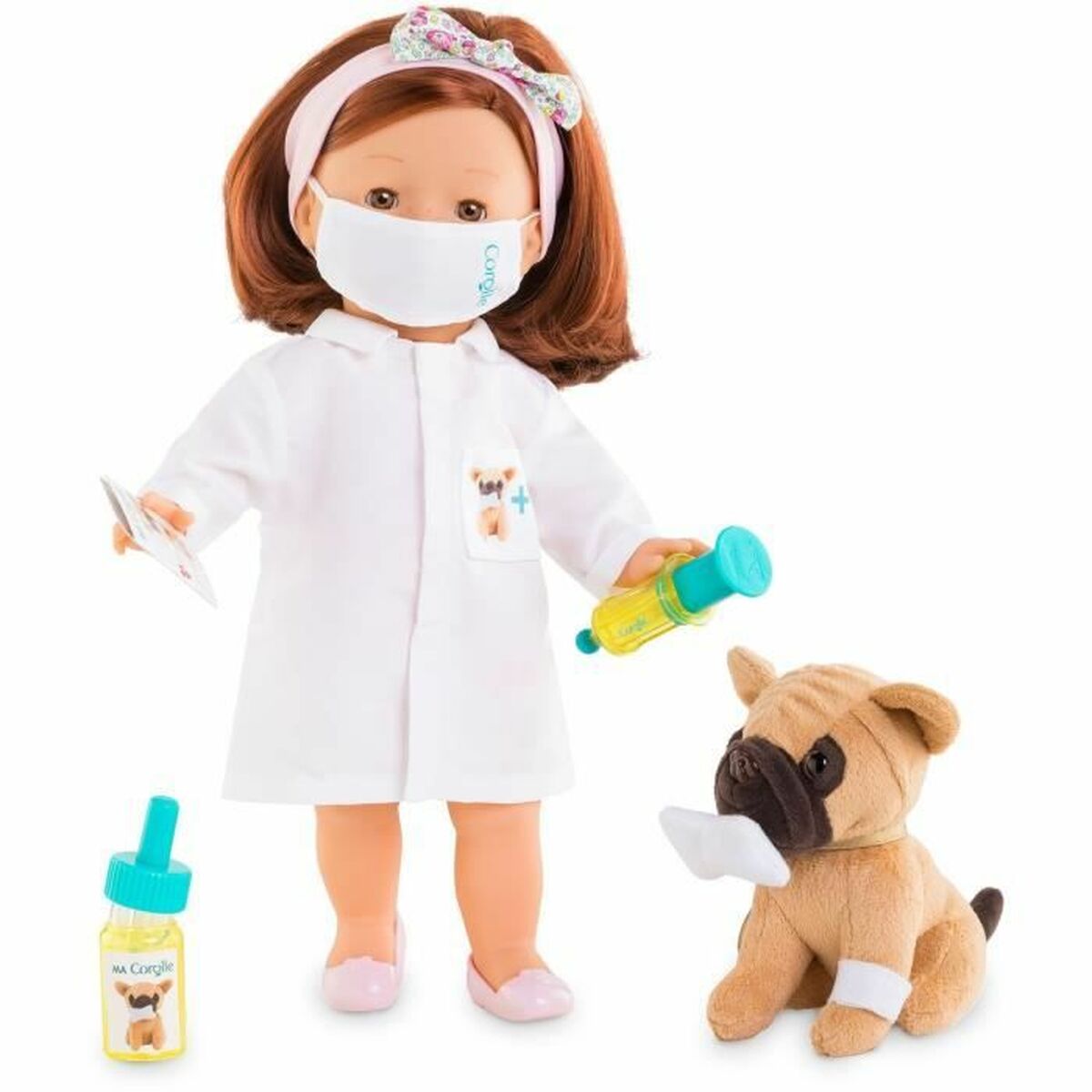 Accesorii pentru papusi Corolle Veterinarian Play Kit
