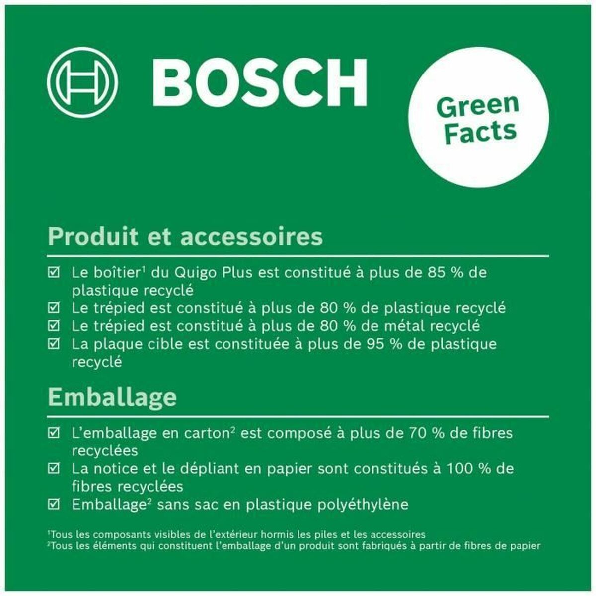 Nivel laser BOSCH Quigo + +/- 0,5mm/m 7-10 M