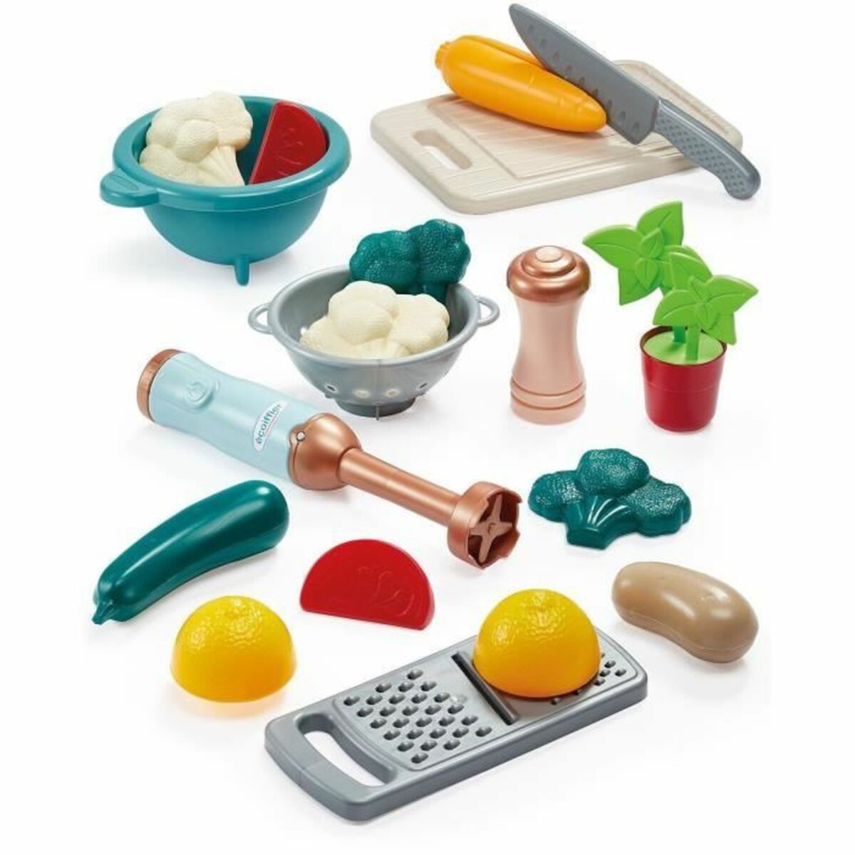 Set de feluri de mâncare Ecoiffier Delicious